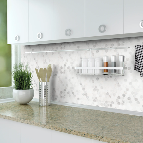 Classic Statuario Pattern D West End White Honed