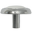 First Family Zinc Alloy Cabinet Knob Polished Chrome 3