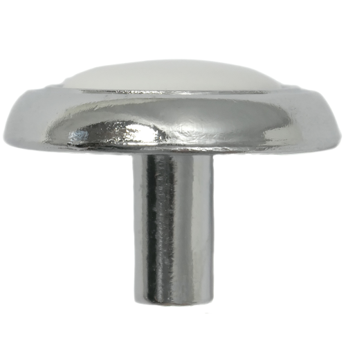 First Family Zinc Alloy Cabinet Knob Polished Chrome 3