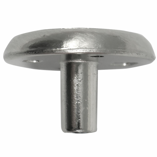 First Family Zinc Alloy Cabinet Knob Satin Chrome 6