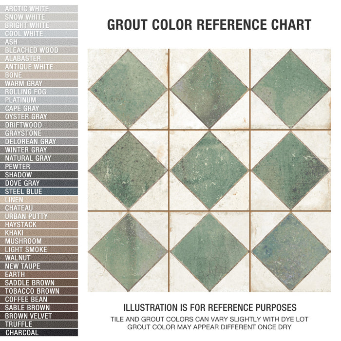 Kings Ceramic Arles Green Tile Mixed 4