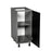 Wallkitchens Wood Black Matte Base Cabinet Black Matte 2