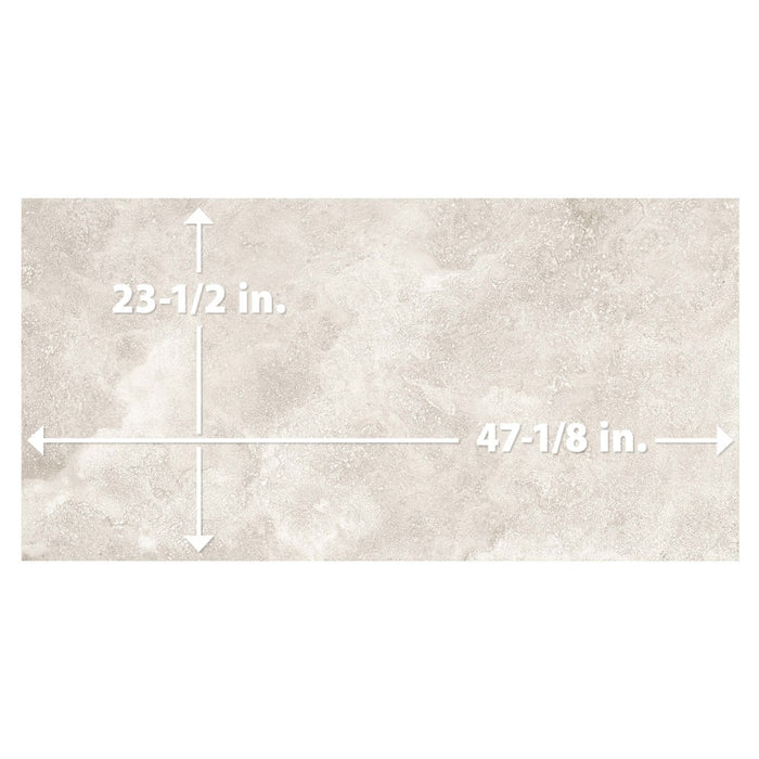 Lithoteke Porcelain Honed Travertino Rapalano Tile Mixed 8