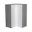 Wallkitchens Wood White Glossy Diagonal Corner Wall Cabinet White Glossy 1