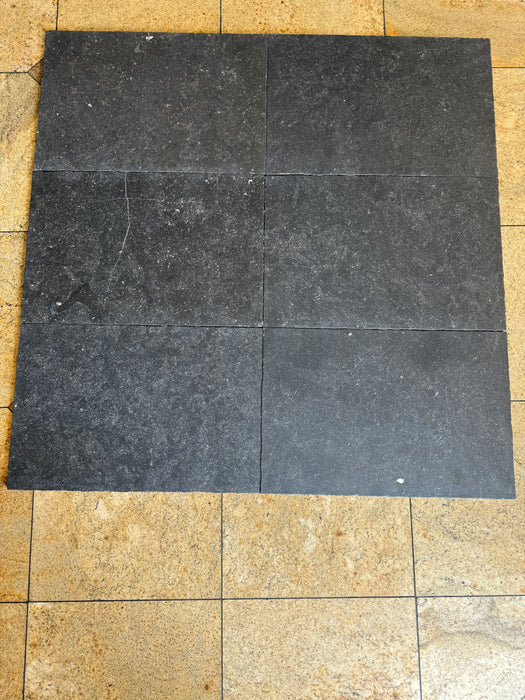 Belgian Blue Limestone Tile Antique & Bush Hammered 4