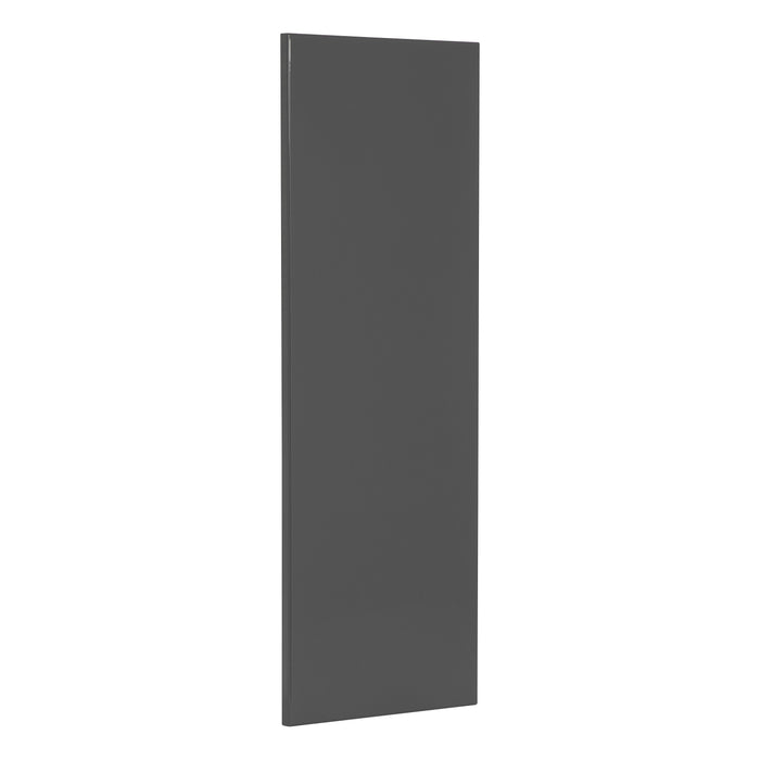 Wallkitchens Wood Grey Gloss Cabinet End Panel Grey Gloss 1