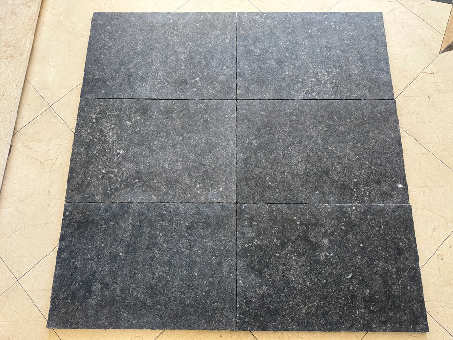 Belgian Blue Limestone Tile Antique & Bush Hammered 3