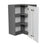 Wallkitchens Wood White Matte Diagonal Corner Wall Cabinet White Matte 2