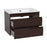 Judi Wood Brown Matte Bathroom Vanity Brown Matte 3