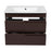 Judi Wood Brown Matte Bathroom Vanity Brown Matte 4