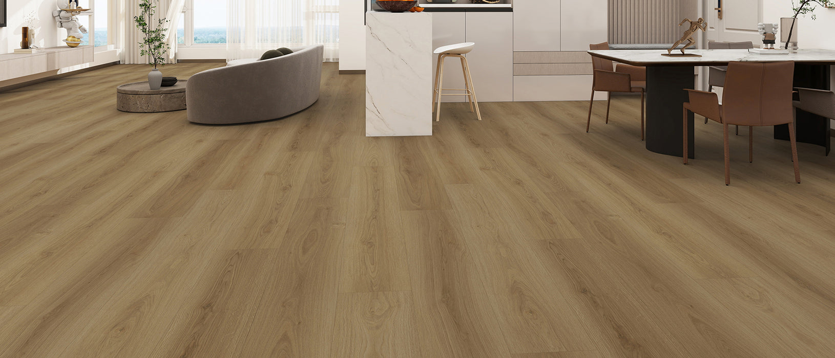 Oak Wood Cork Oak Laminate Wood Plank Embossed 2