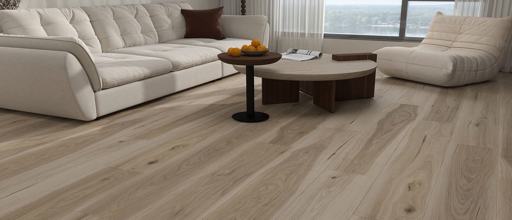 New Series Wood Texas Live Oak Laminate Wood Plank Embossed 2