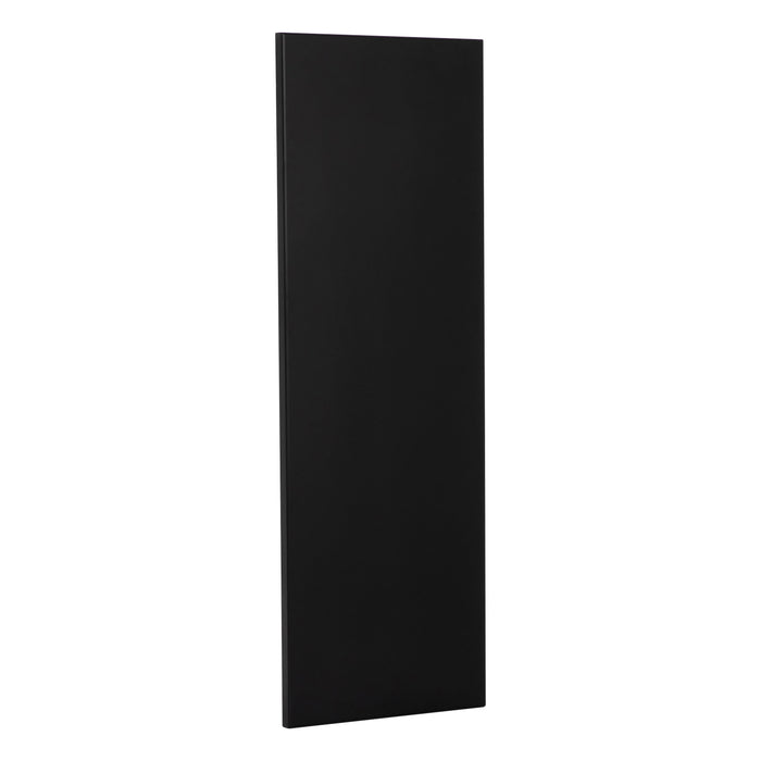Wallkitchens Wood Black Matte Cabinet End Panel Black Matte 1