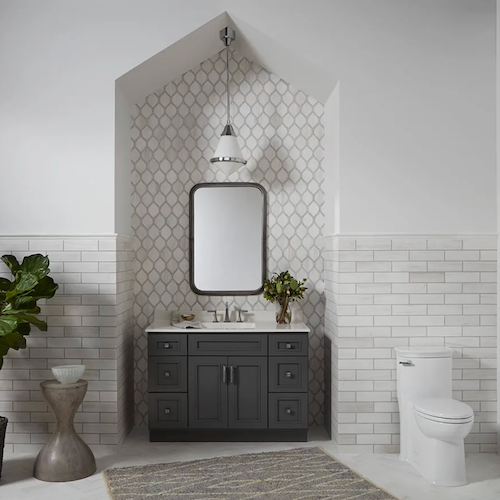 Rotunda Tile Honed Marble