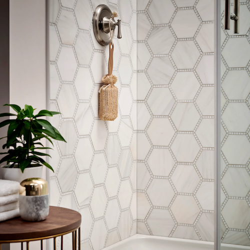 Rotunda Mosaic Honed & Polished Marble