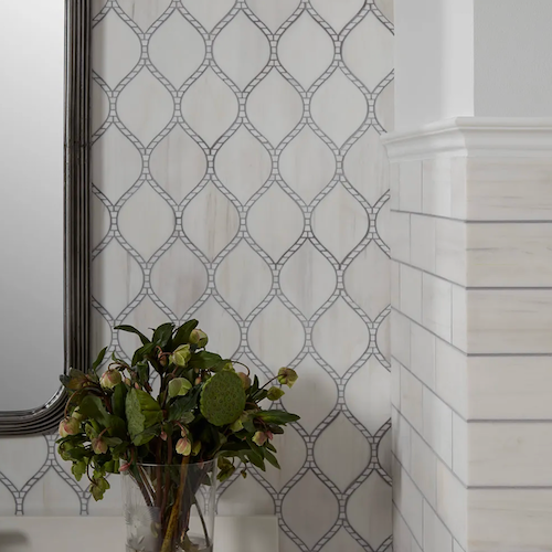 Rotunda Mosaic Honed & Polished Marble