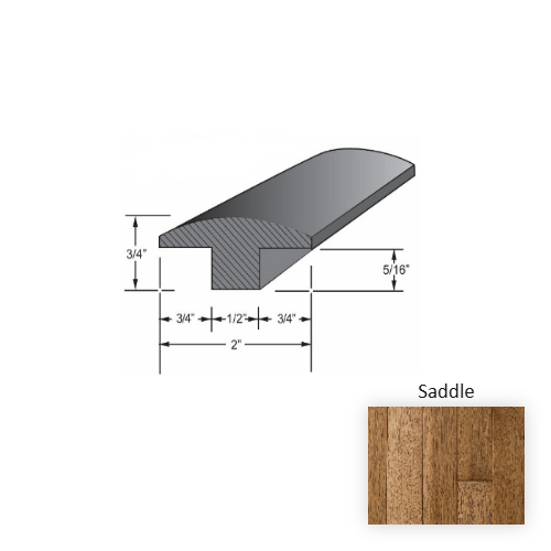 Lincolnshire Wood Saddle Hardwood Moulding / Trim Aluminum Oxide 1