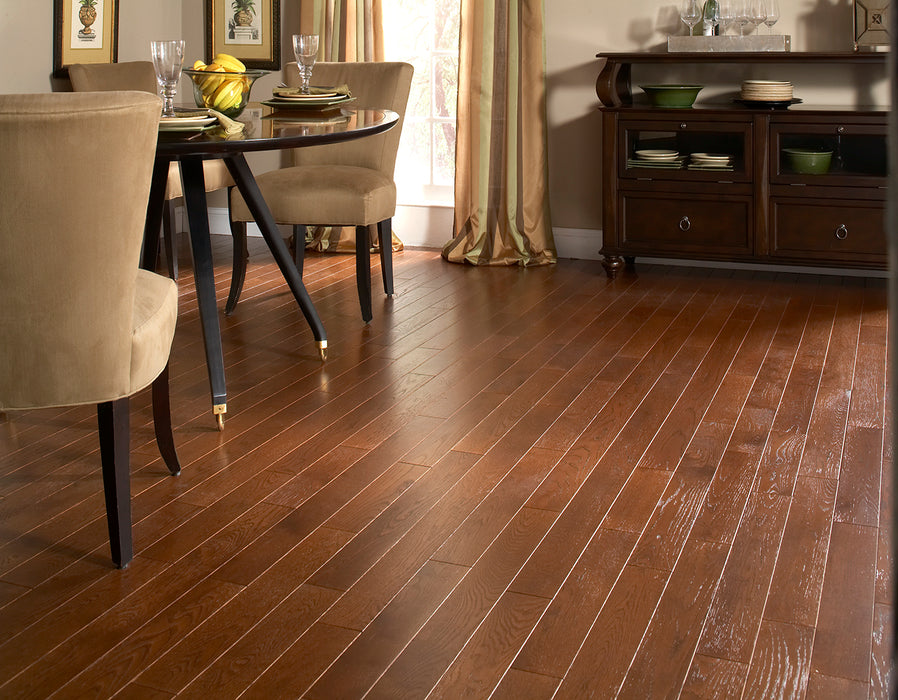 Williamsburg Plank Wood Autumn Solid Hardwood Wire Brushed 2