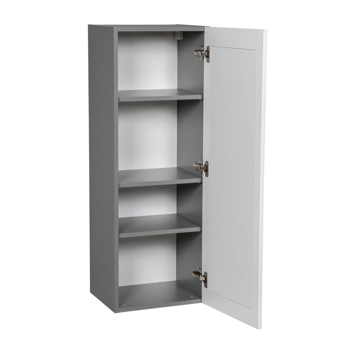 Wallkitchens Wood White Matte Wall Cabinet White Matte 2
