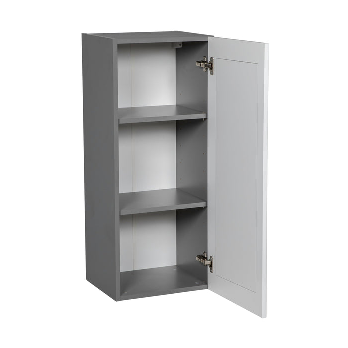 Wallkitchens Wood White Matte Wall Cabinet White Matte 2