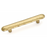 Merlot Zinc Alloy Cabinet Pull Satin Brass 1