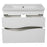 Wave Wood White Glossy Bathroom Vanity White Glossy 4