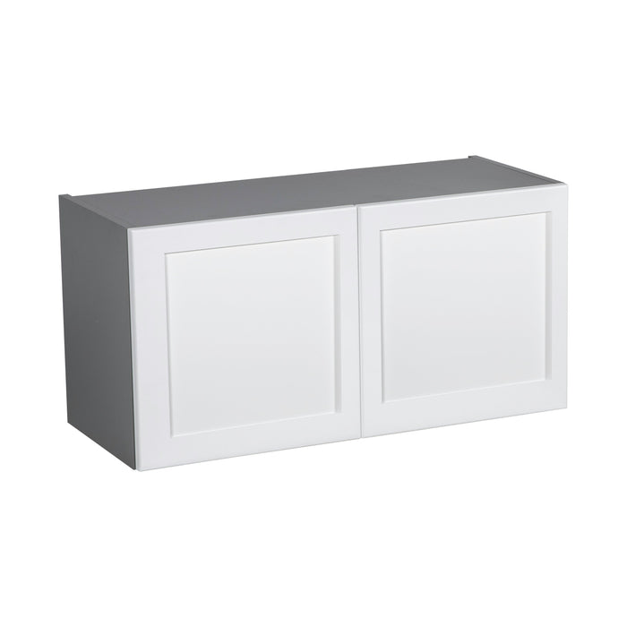 Wallkitchens Wood White Matte Wall Cabinet White Matte 1