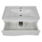 Wave Wood White Glossy Bathroom Vanity White Glossy 5