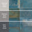 Atelier Porcelain Oxid Blue Tile Mixed 4