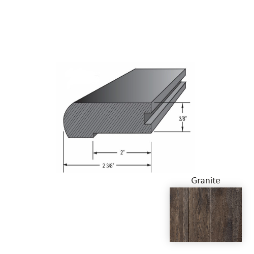 Hillshire Wood Granite Hardwood Moulding / Trim Aluminum Oxide 1
