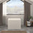 White Acrylic Bathtub
