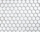 White Porcelain Mosaic - 1" x 1" Hexagon