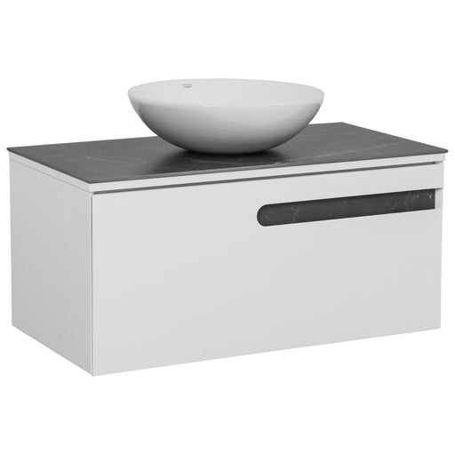 Ostin Wood White Matte Bathroom Vanity White Matte 1