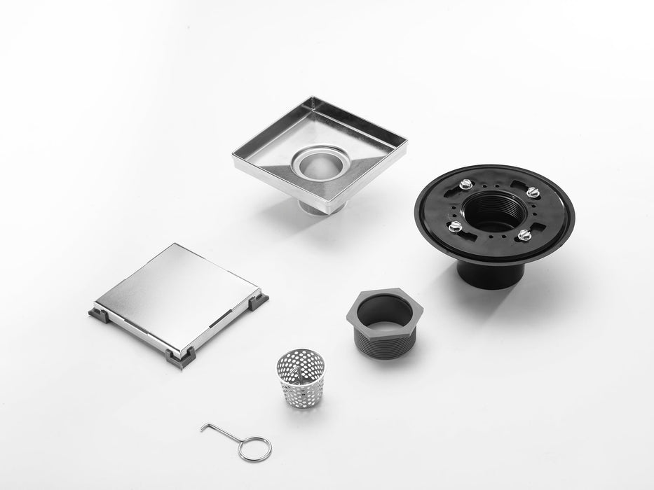 Brushed Stainless Steel Drain