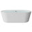 White Acrylic Bathtub