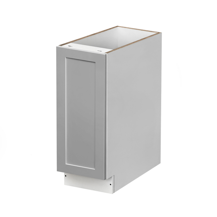 Mallorca Dolphin Gray Wood Pull Out Base Cabinet 1