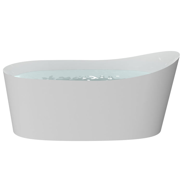 White Acrylic Bathtub