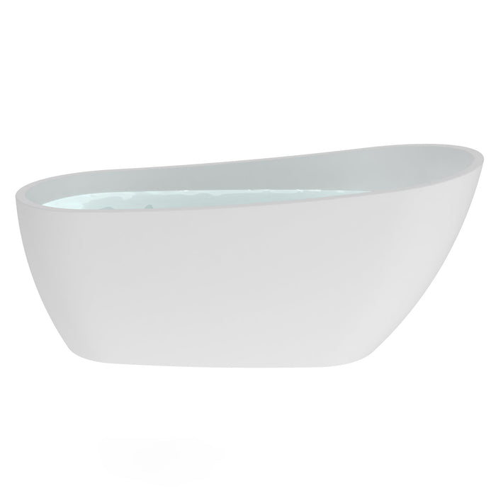 White Acrylic Bathtub