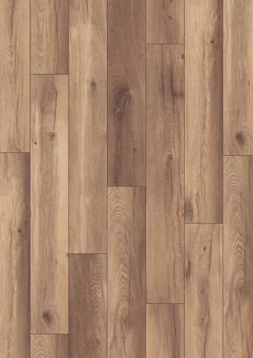 Twilight Oak Wood Warm Taupe Laminate Wood Plank Embossed 1