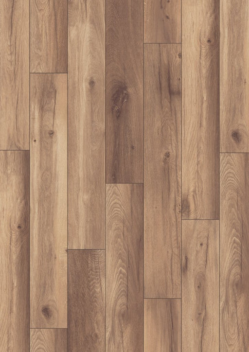 Twilight Oak Wood Warm Taupe Laminate Wood Plank Embossed 1