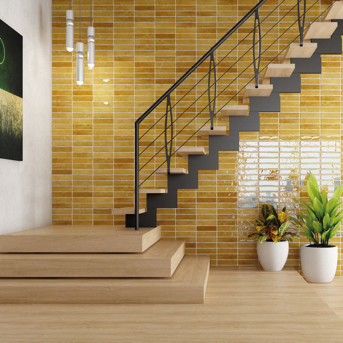 Tribeca Studio Porcelain Pollen Tile Glossy 8