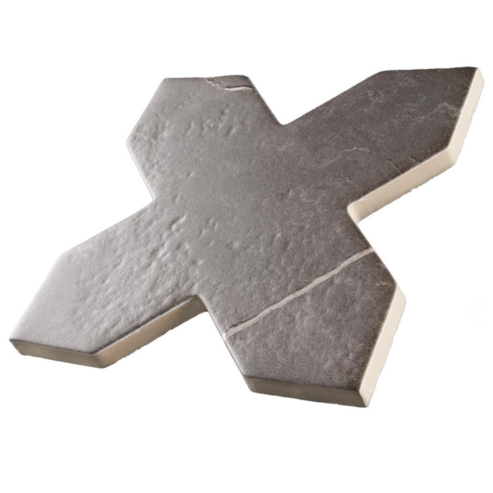 Istanbul Porcelain Templar Shield Night with Night Cross Tile Mixed 11