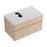 Particle Board,PVC White Oak Bathroom Vanity White Oak 2