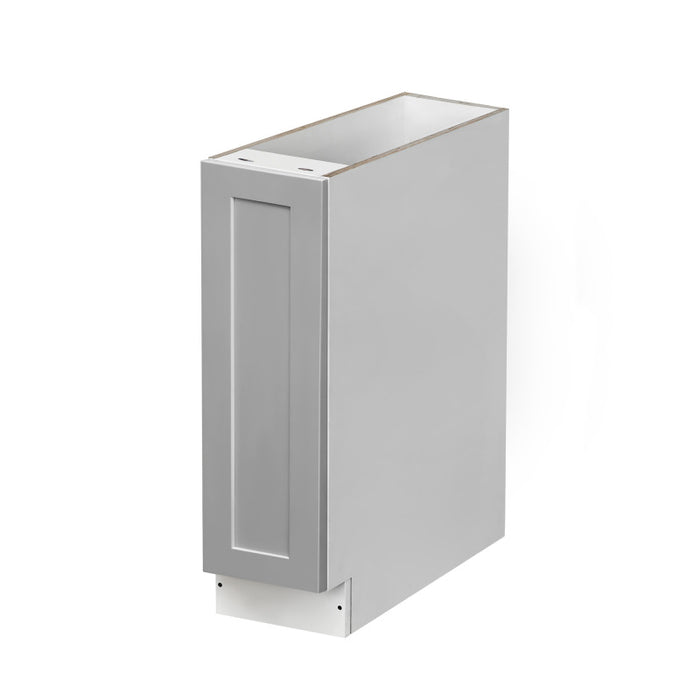 Mallorca Dolphin Gray Wood Pull Out Base Cabinet 1