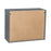 Wallkitchens Wood Grey  Wall Cabinet Grey 2