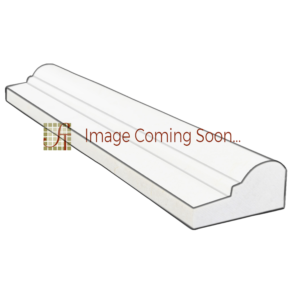 Iceberg Polished Marble Liner - 2" x 12" Crown (Mercer) Molding