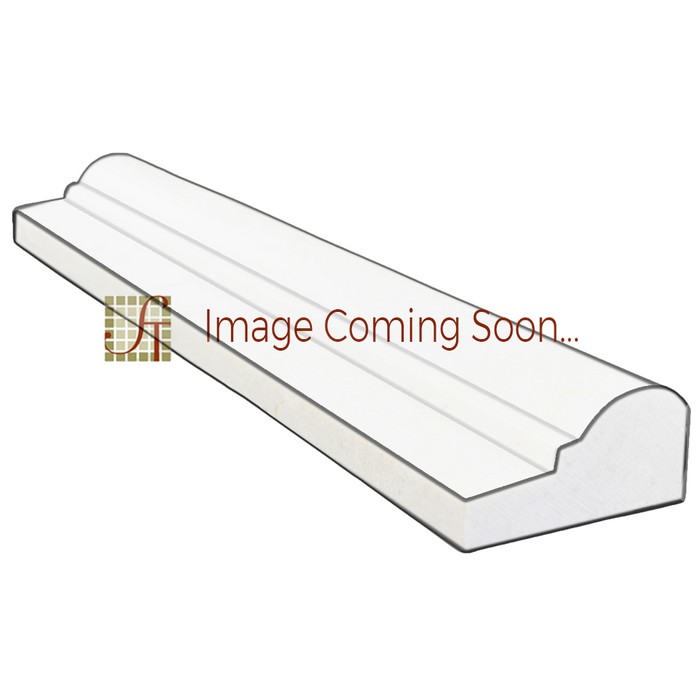 Full Molding Sample - Iceberg Marble Crown Molding - 2" x 12" x 3/4" Polished