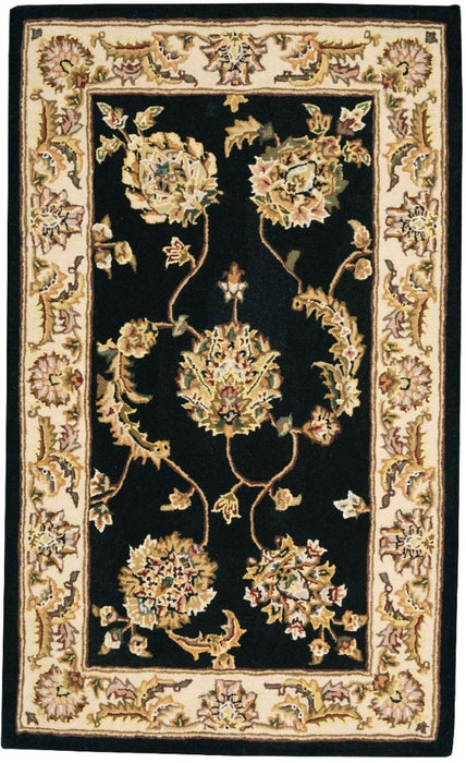 Nourison 2000 Black Wool Blend 