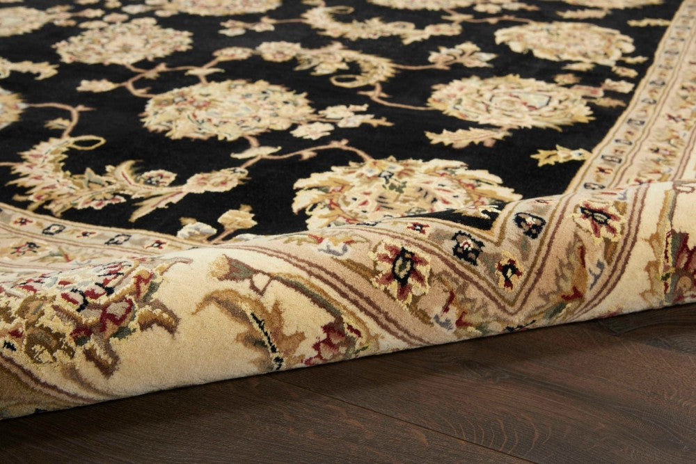 Nourison 2000 Wool Blend Black 