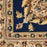 Nourison 2000 Navy NAVY Wool Blend